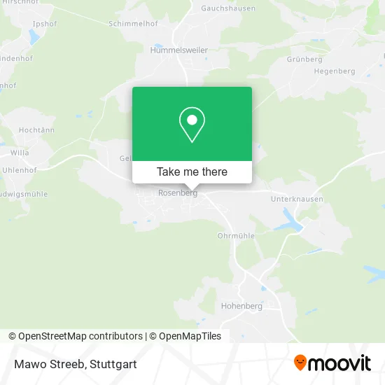 Карта Mawo Streeb