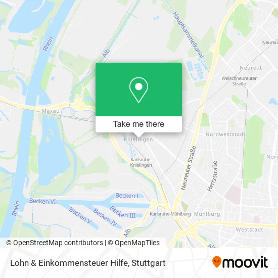 Карта Lohn & Einkommensteuer Hilfe