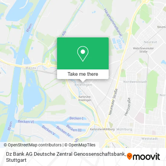 Карта Dz Bank AG Deutsche Zentral Genossenschaftsbank