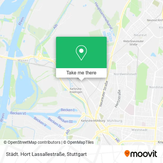 Карта Städt. Hort Lassallestraße