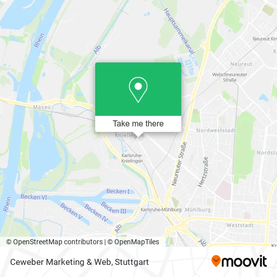 Карта Ceweber Marketing & Web