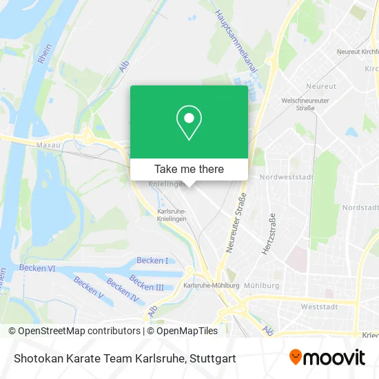 Карта Shotokan Karate Team Karlsruhe