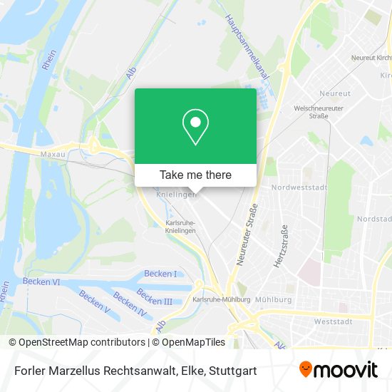 Карта Forler Marzellus Rechtsanwalt, Elke