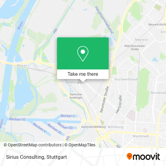 Карта Sirius Consulting