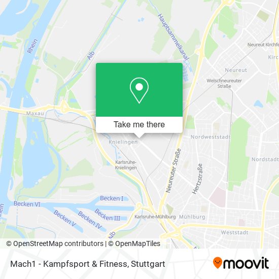 Mach1 - Kampfsport & Fitness map