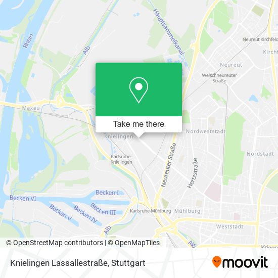 Knielingen Lassallestraße map