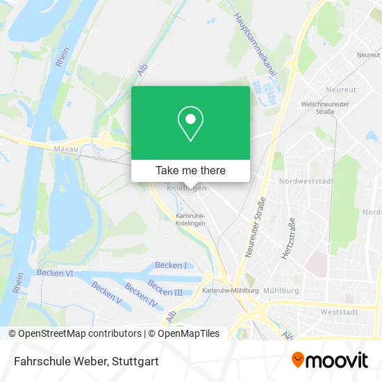 Карта Fahrschule Weber