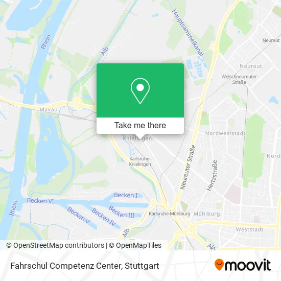 Карта Fahrschul Competenz Center