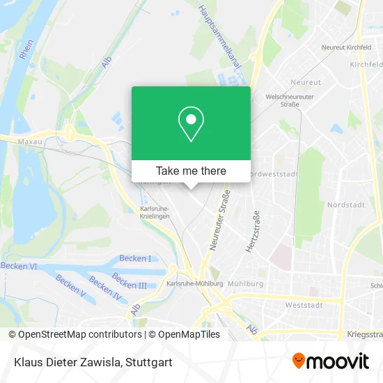 Карта Klaus Dieter Zawisla