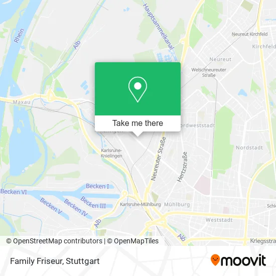Карта Family Friseur