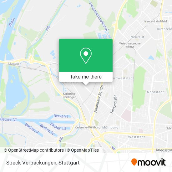 Карта Speck Verpackungen