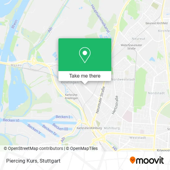 Карта Piercing Kurs