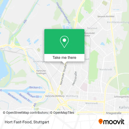Карта Hort Fast-Food