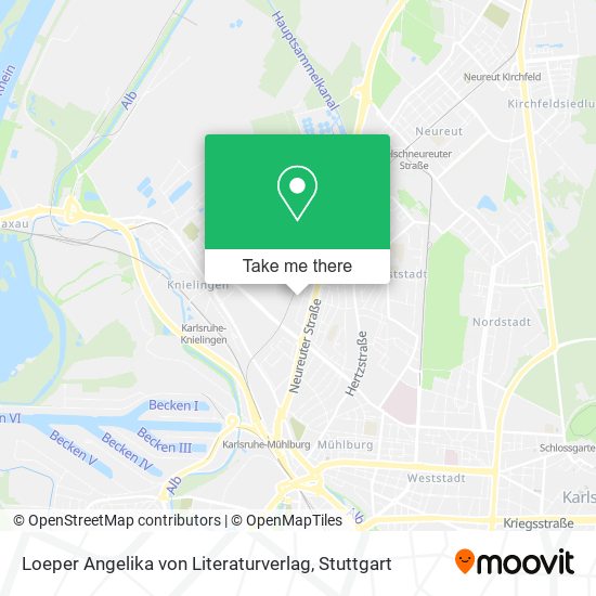 Loeper Angelika von Literaturverlag map