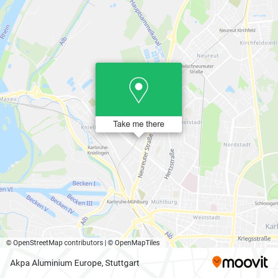 Akpa Aluminium Europe map
