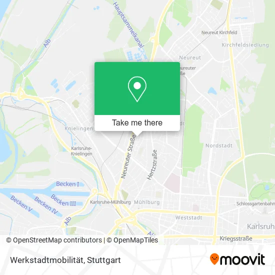 Карта Werkstadtmobilität