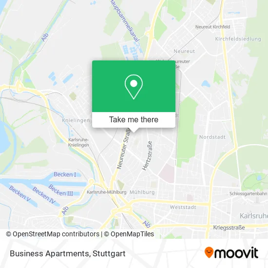 Карта Business Apartments