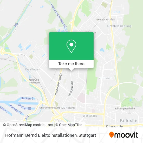 Карта Hofmann, Bernd Elektoinstallationen