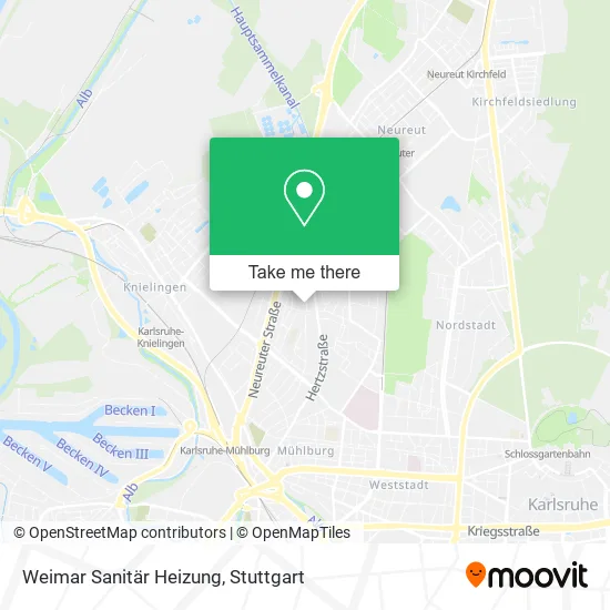 Карта Weimar Sanitär Heizung