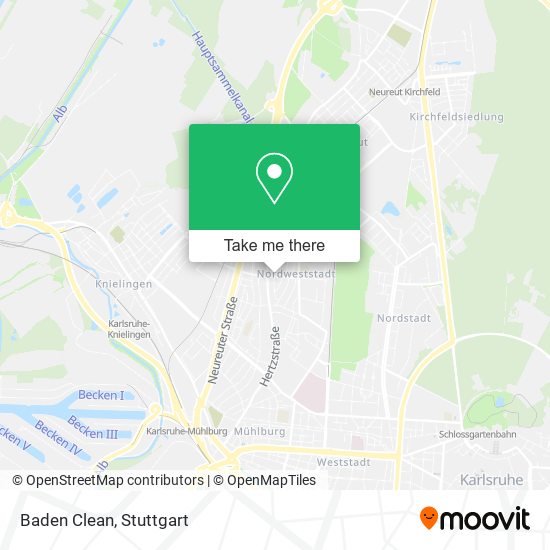Карта Baden Clean
