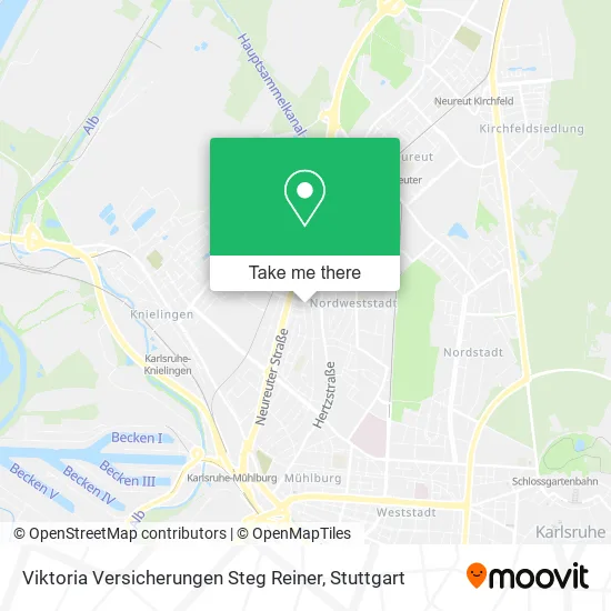 Карта Viktoria Versicherungen Steg Reiner