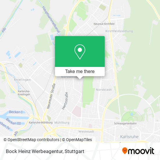 Карта Bock Heinz Werbeagentur