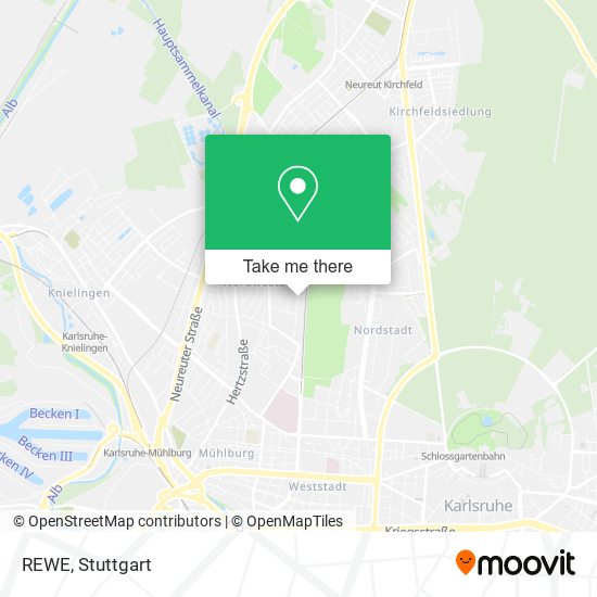 REWE map