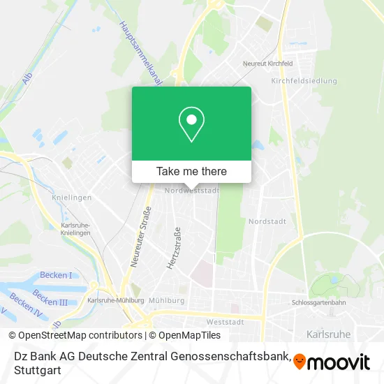 Карта Dz Bank AG Deutsche Zentral Genossenschaftsbank