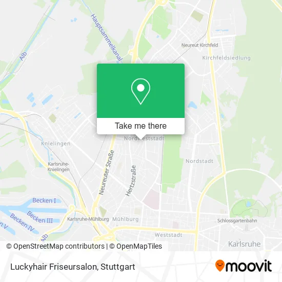 Карта Luckyhair Friseursalon