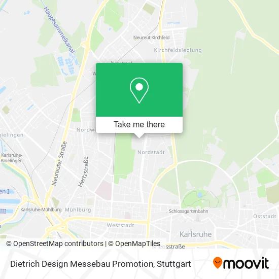 Карта Dietrich Design Messebau Promotion