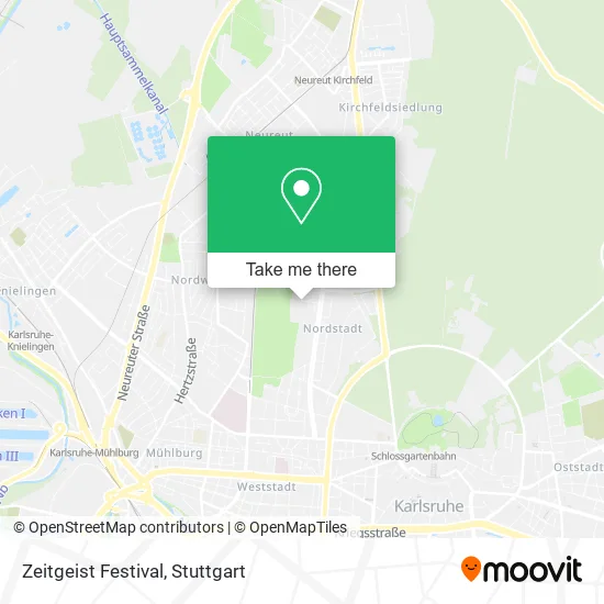 Карта Zeitgeist Festival