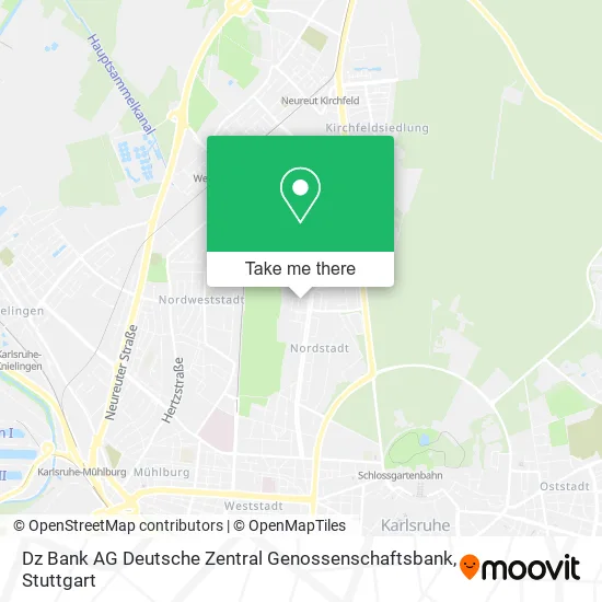 Карта Dz Bank AG Deutsche Zentral Genossenschaftsbank