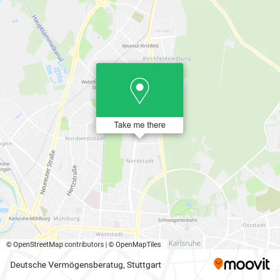 Карта Deutsche Vermögensberatug