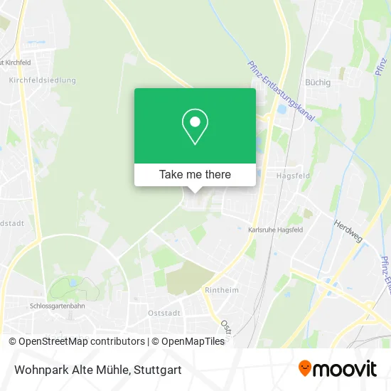 Карта Wohnpark Alte Mühle
