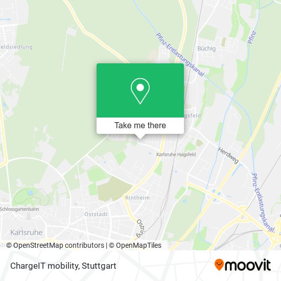 ChargeIT mobility map