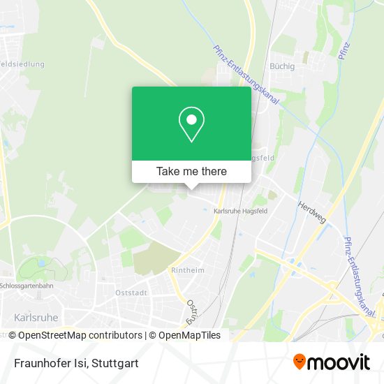 Fraunhofer Isi map