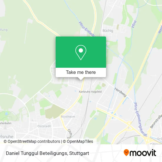 Карта Daniel Tunggul Beteiligungs