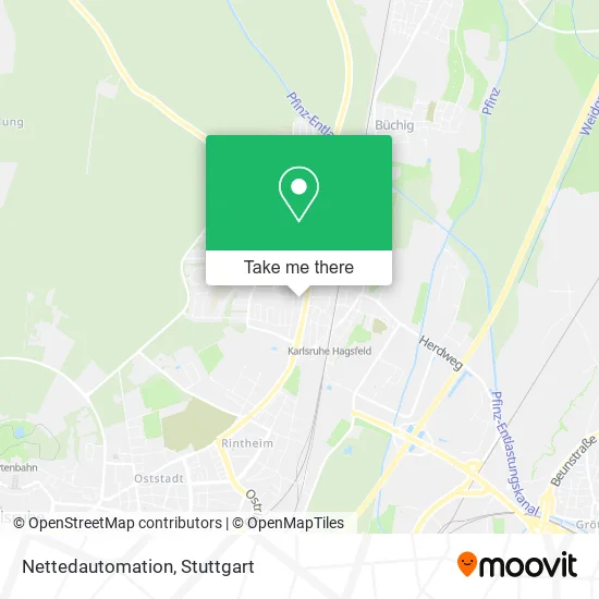 Карта Nettedautomation