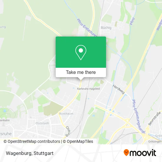 Карта Wagenburg