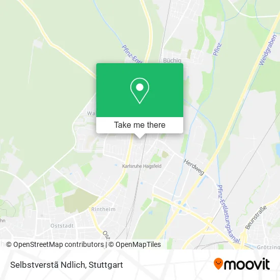 Карта Selbstverstã Ndlich