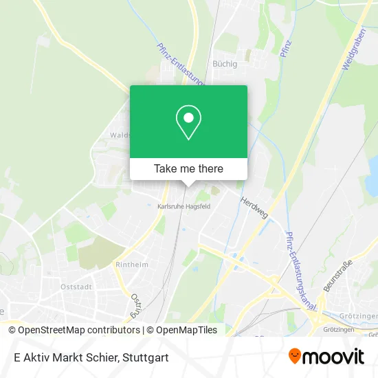 Карта E Aktiv Markt Schier