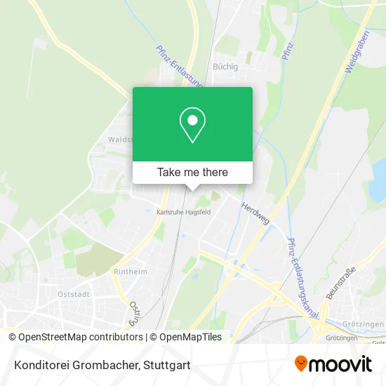 Карта Konditorei Grombacher