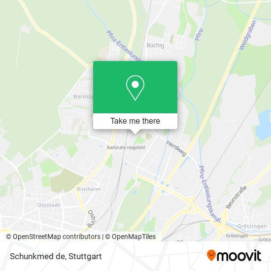 Schunkmed de map