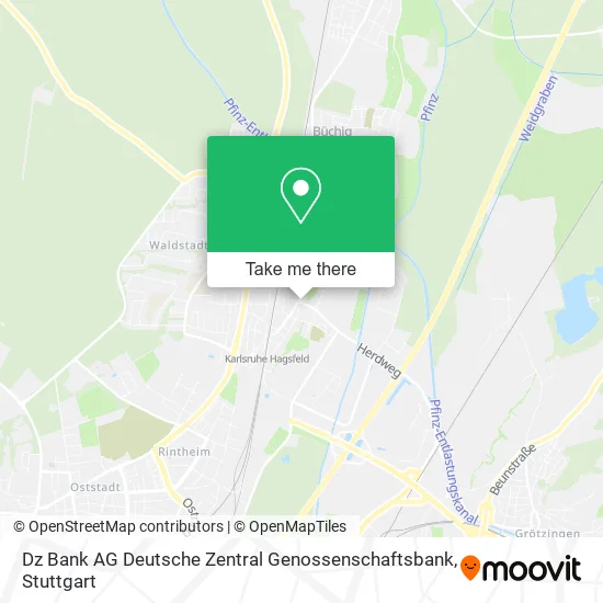 Карта Dz Bank AG Deutsche Zentral Genossenschaftsbank