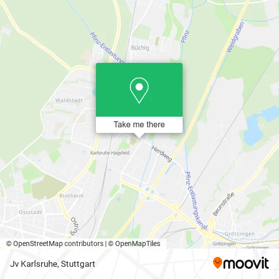 Карта Jv Karlsruhe