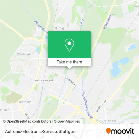 Карта Autronic-Electronic-Service