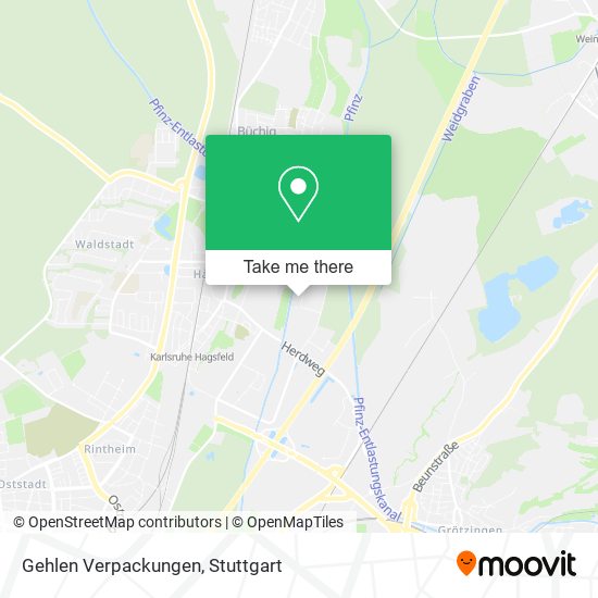 Gehlen Verpackungen map