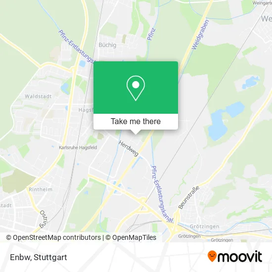 Карта Enbw