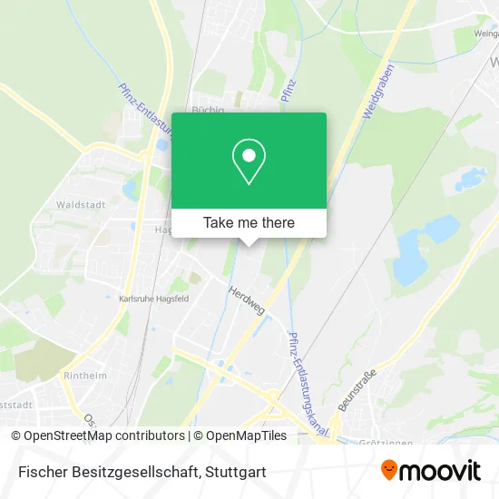 Карта Fischer Besitzgesellschaft