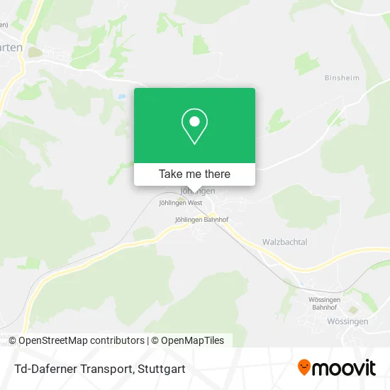 Карта Td-Daferner Transport